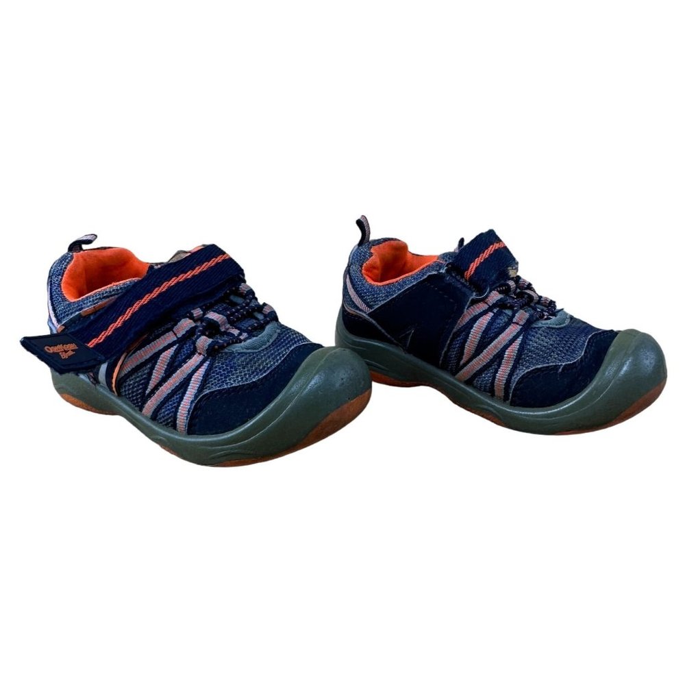 OshKosh B'gosh Sneakers Athletic Sport Shoes Toddler Size 6 Blue Orange